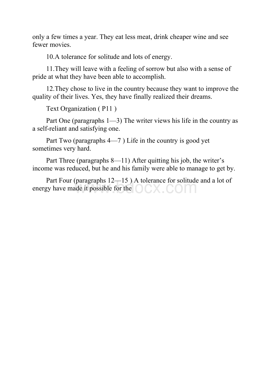 全新版 大学英语第二版综合教程3 学生用书答案.docx_第2页