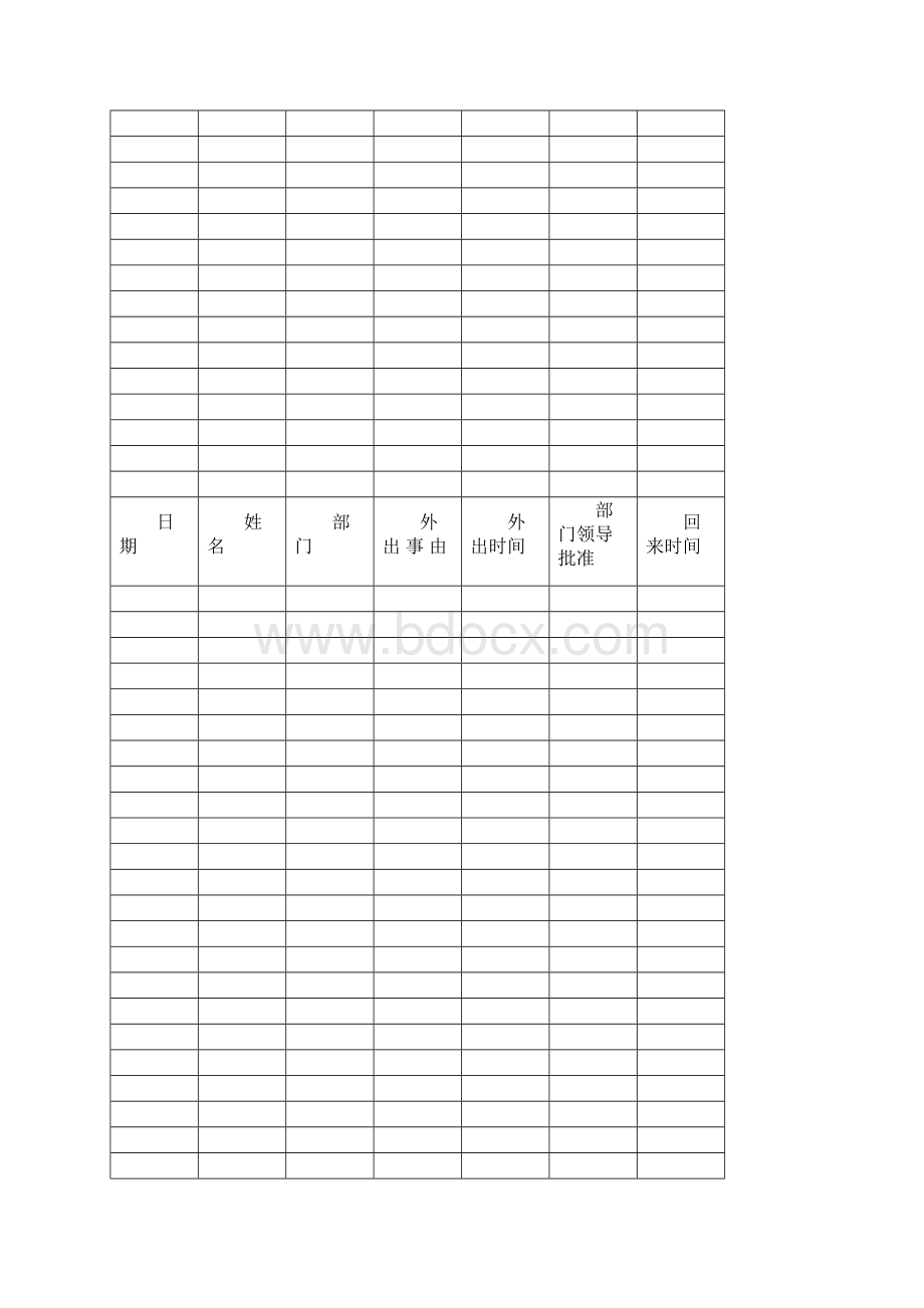 企业必用员工外出登记表.docx_第3页