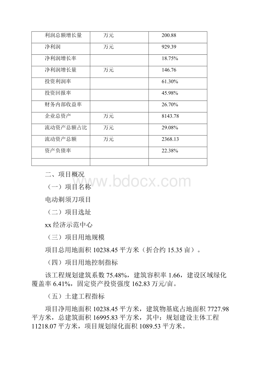 电动剃须刀项目可行性研究报告.docx_第3页