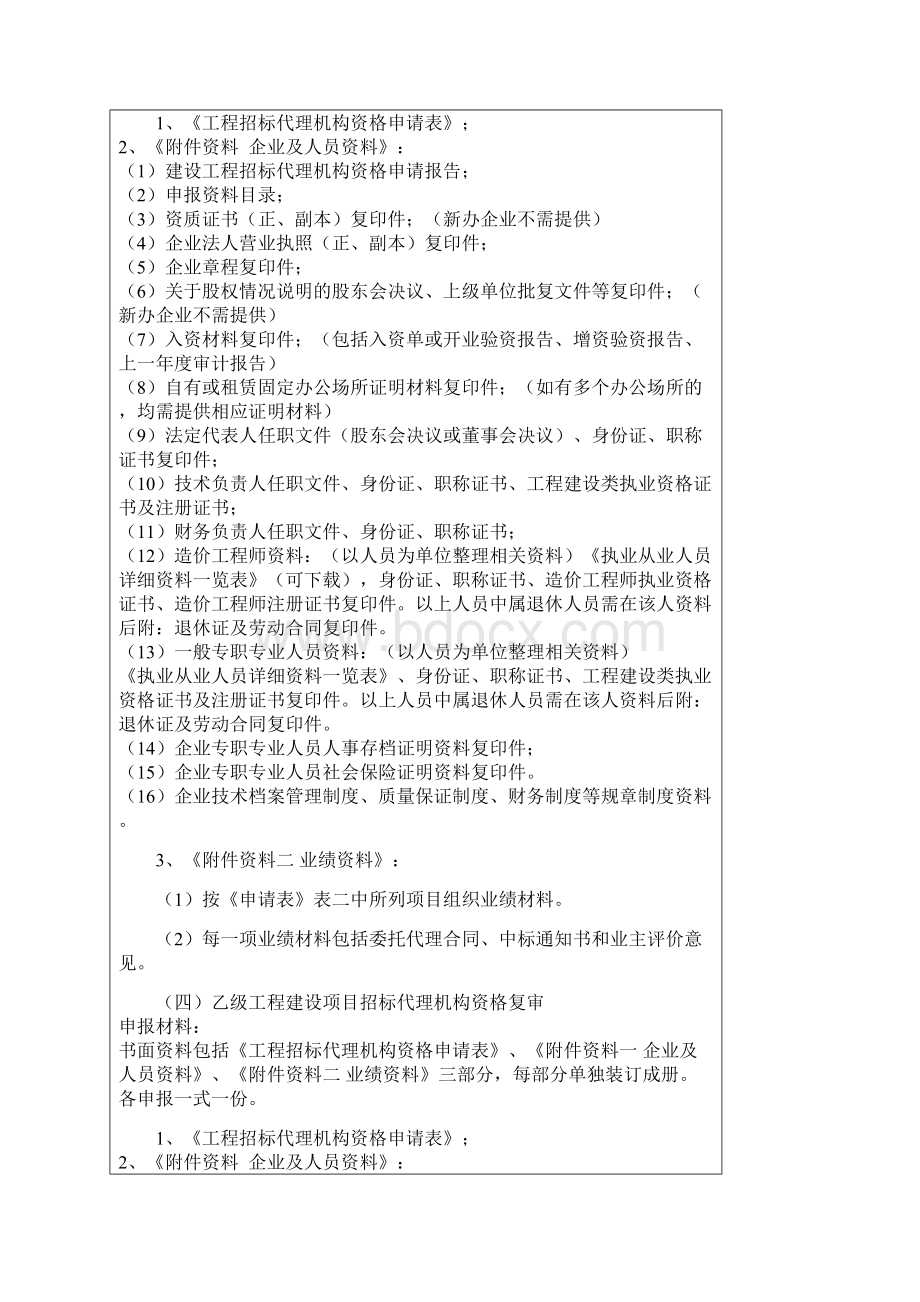 工程建设项目招标代理机构资格认定.docx_第3页