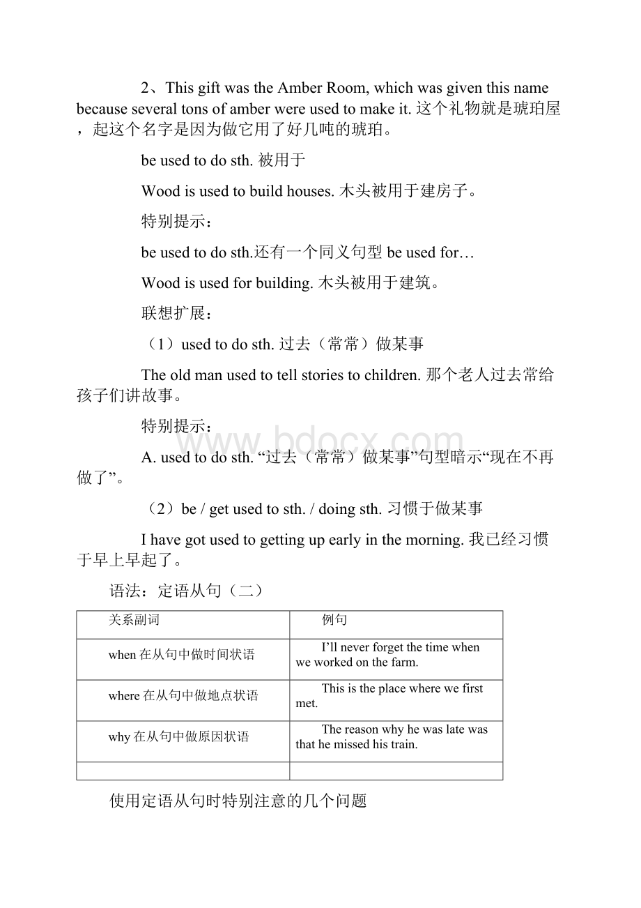 最新人教版新课标高中英语必修2重点词汇短语句子复习word版本.docx_第2页