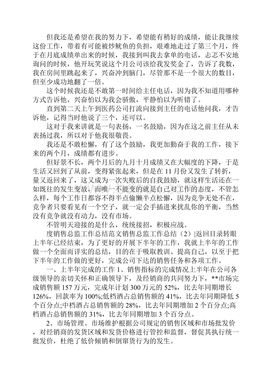 销售总监工作总结4篇.docx_第2页