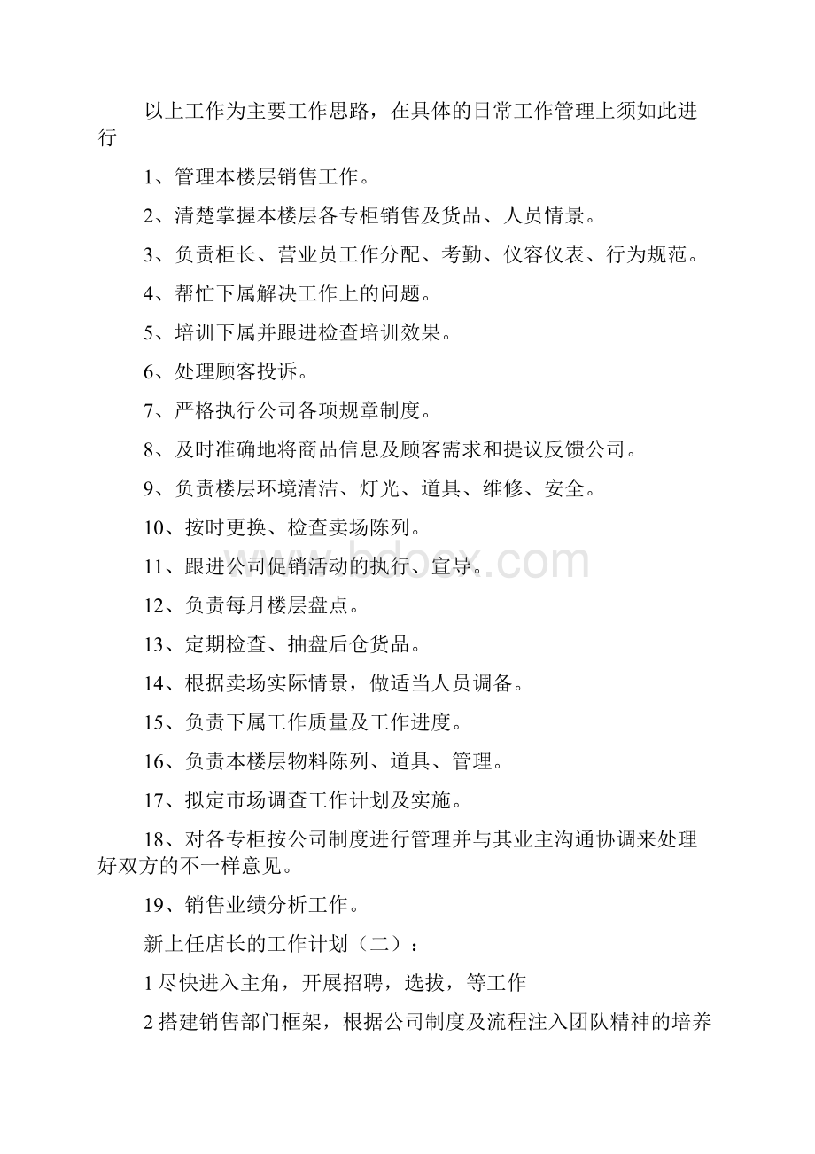 新上任店长的工作计划.docx_第2页