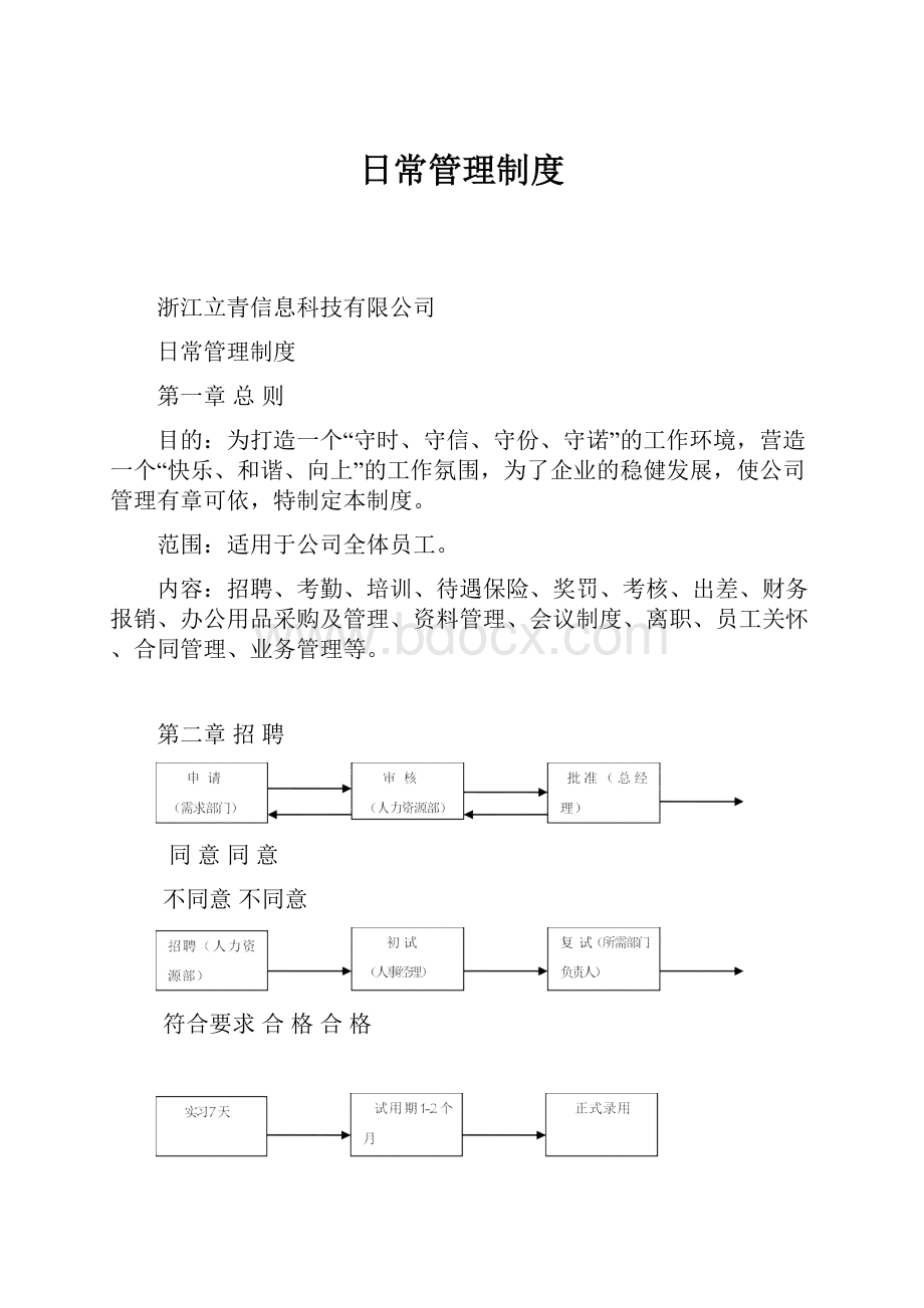 日常管理制度.docx