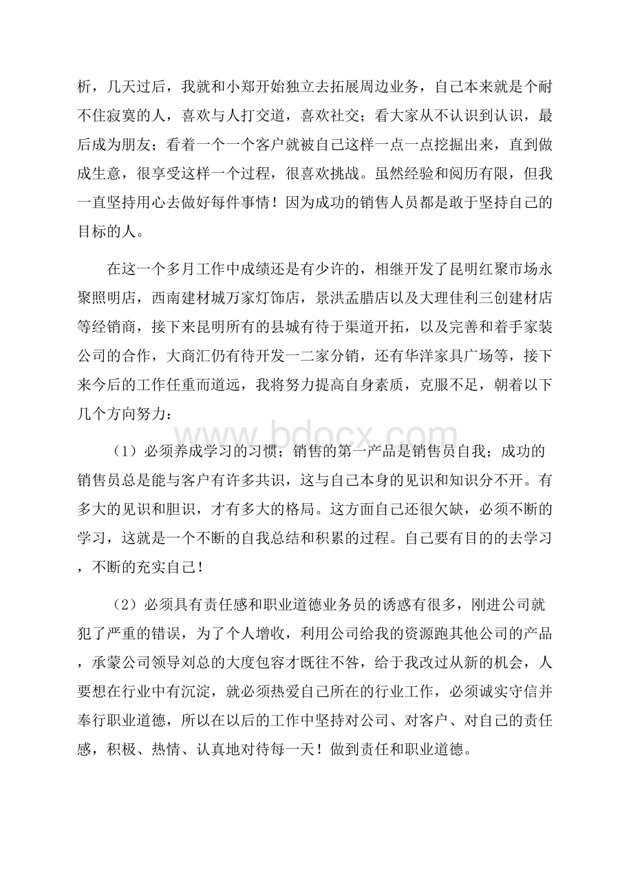 销售月度工作总结模板汇总八篇.docx_第2页