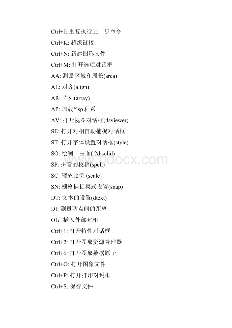 cad快捷键大全.docx_第2页