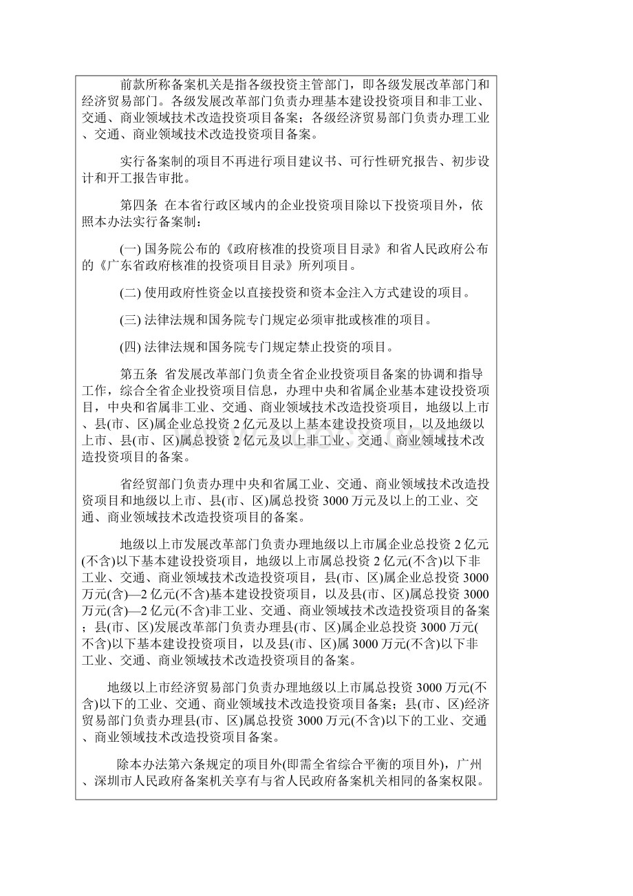 广东省企业投资项目备案办法.docx_第2页