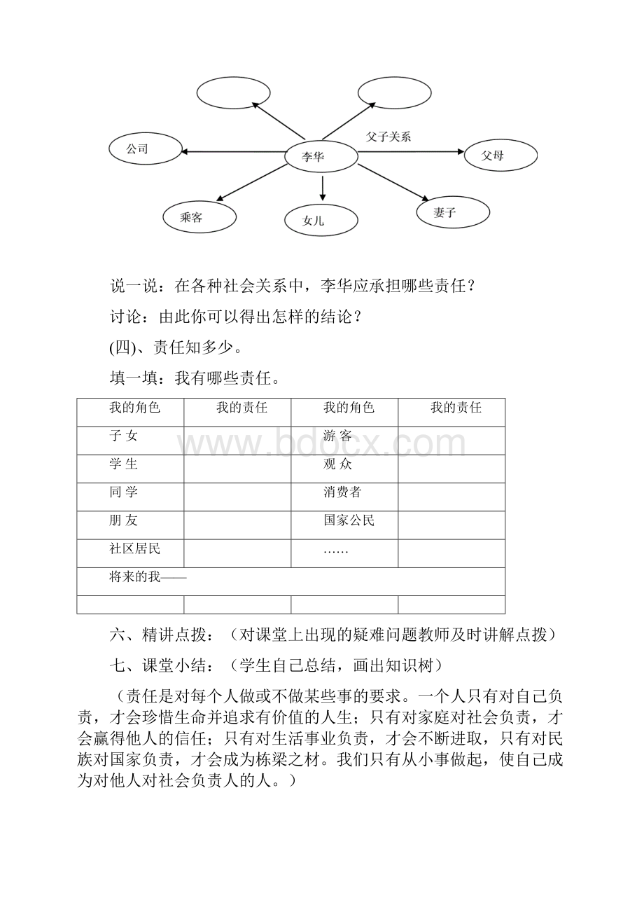 九年级思想品德 第二课 在承担责任中成长导学案 鲁教版.docx_第3页