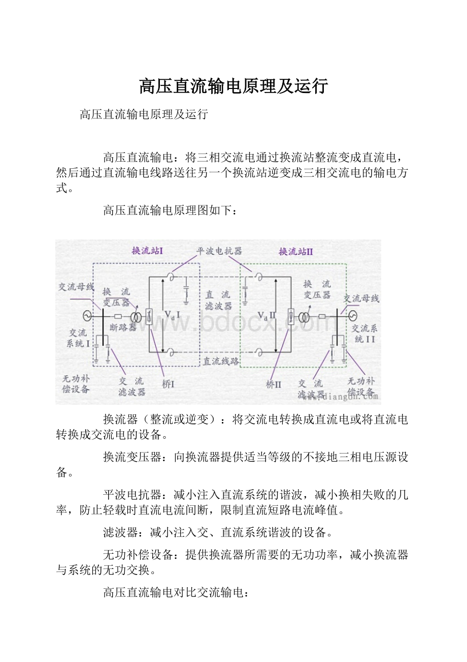 高压直流输电原理及运行.docx_第1页