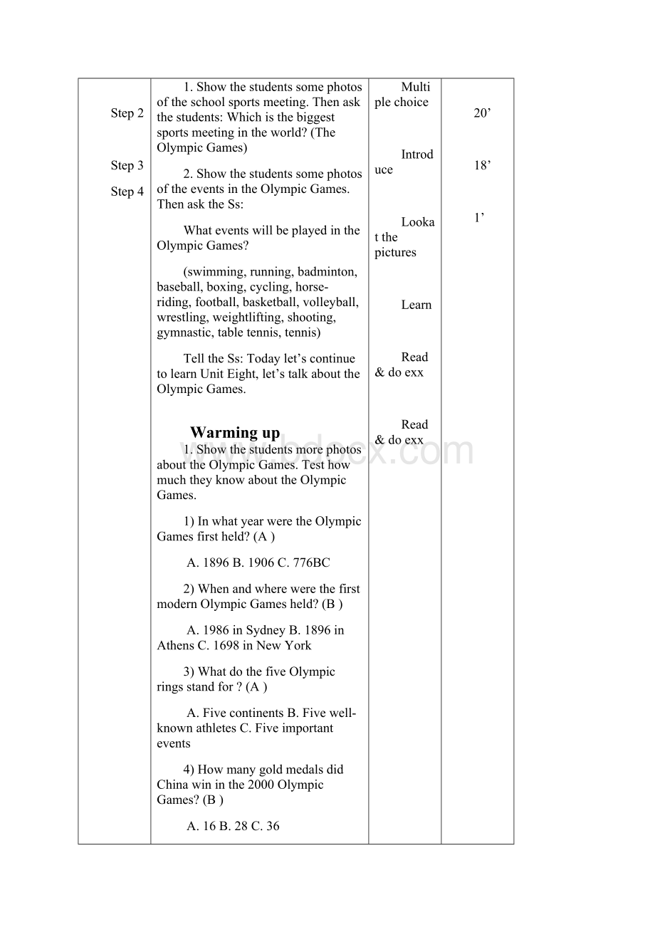 Unit 8 Teaching Plan.docx_第2页