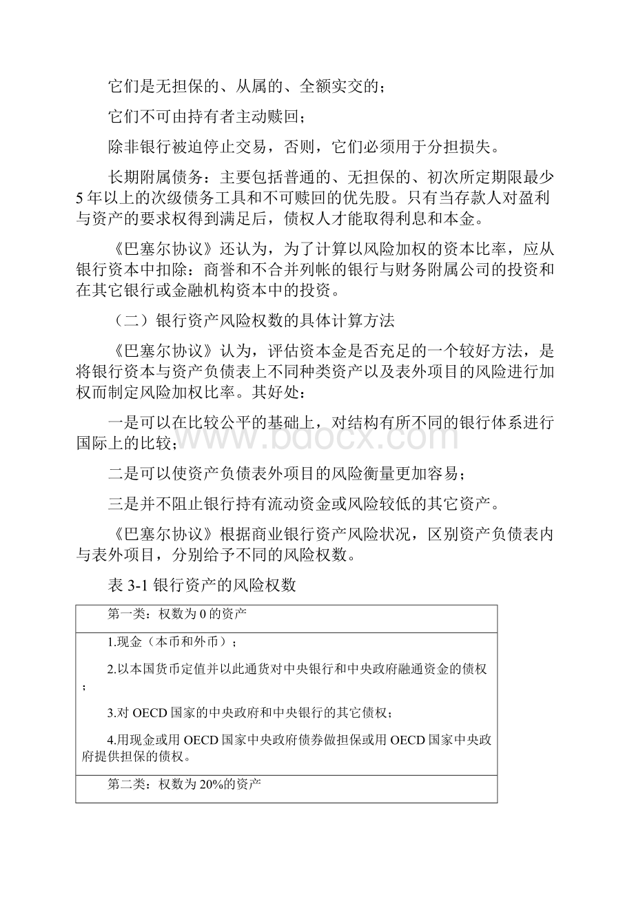 巴塞尔协议及商业银行资本.docx_第3页