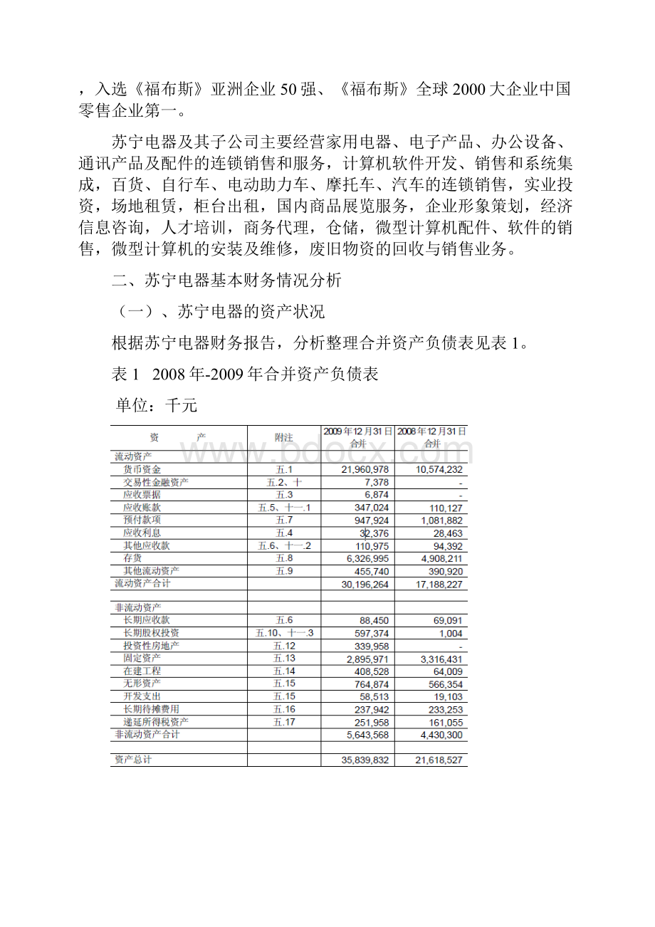 苏宁电器财务管理与资金运用.docx_第3页