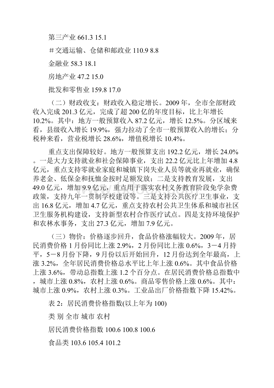 邯郸市国民经济和社会发展统计公报m.docx_第2页