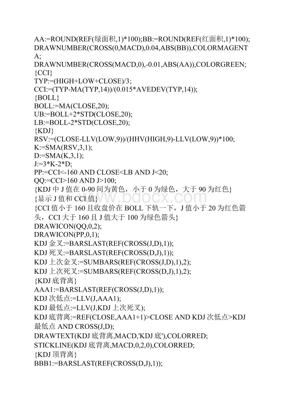 最新通达信实用背离指标公式资料.docx_第2页