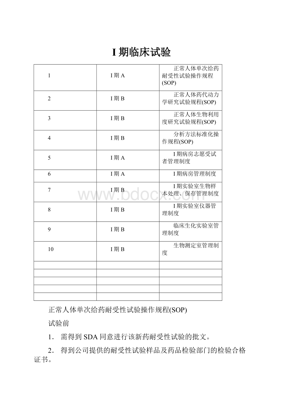 I期临床试验.docx_第1页