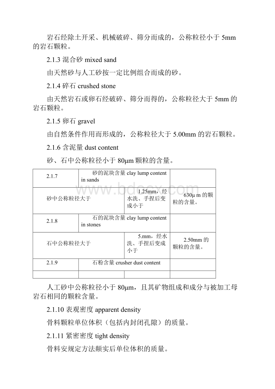 最新标准普通混凝土用砂石质量及检验方法标准.docx_第2页