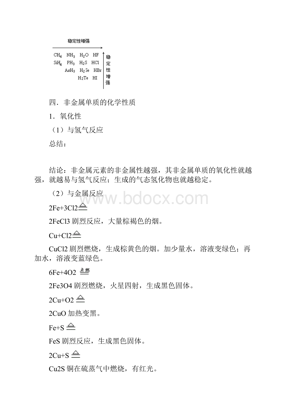 高考化学二轮专题学案专题六非金属元素.docx_第3页