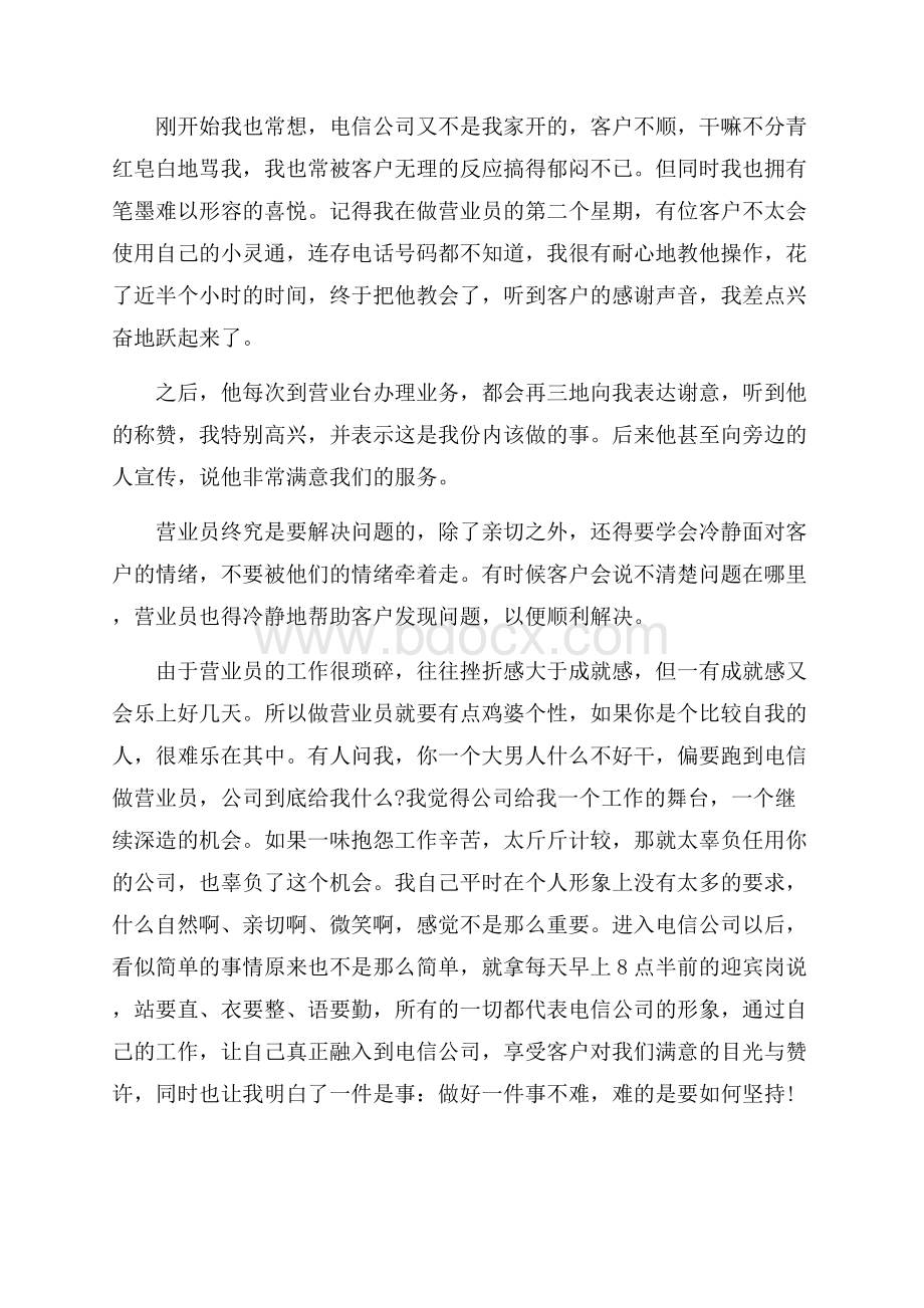 电信员工年终个人工作总结.docx_第2页