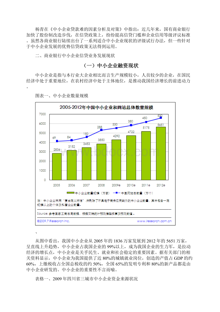 浅析我国商业银行中小企业信贷业务发展.docx_第3页