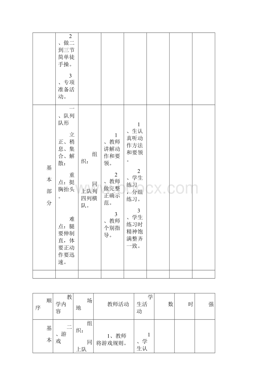 小学16年级体育教案.docx_第2页