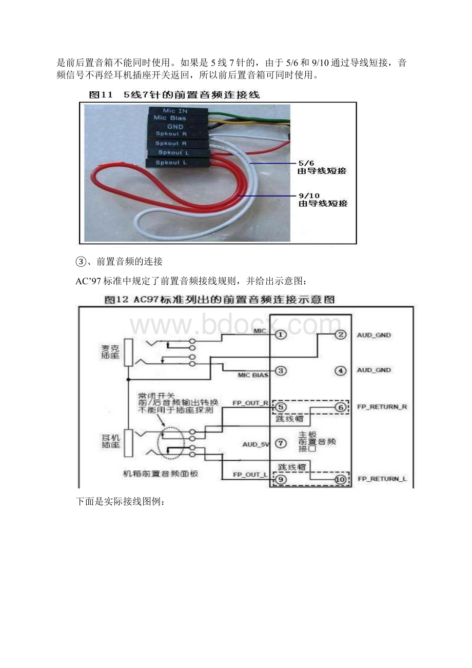 AC97与HD Audio前置音频连接针脚定义.docx_第3页