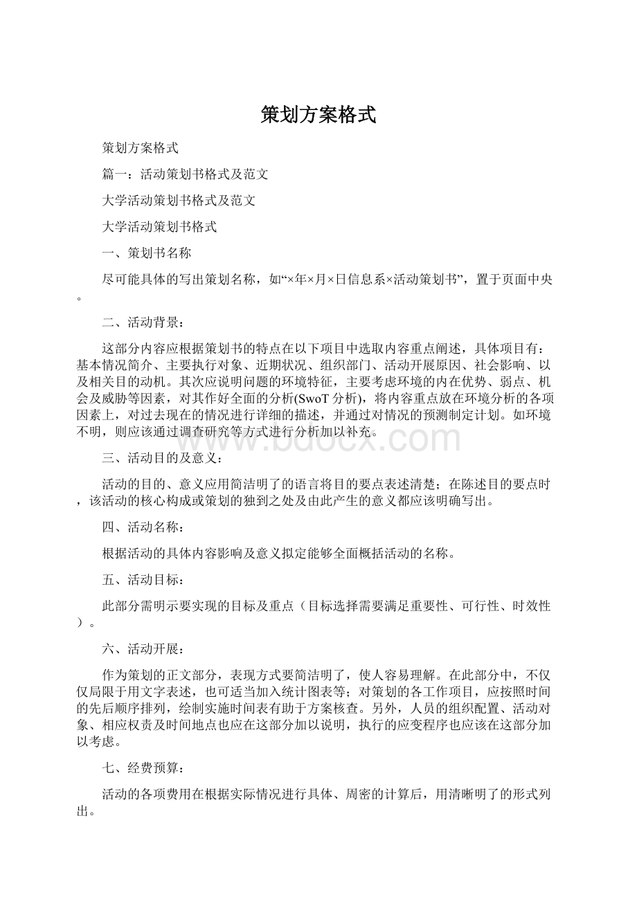 策划方案格式.docx_第1页