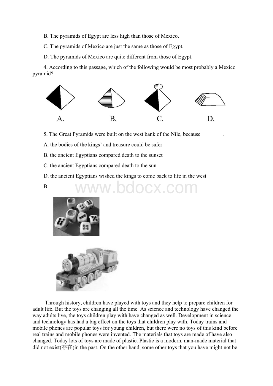 外研版高中英语必修二语篇训练卷十四Module6IntroductionReadingandVocabulary.docx_第2页