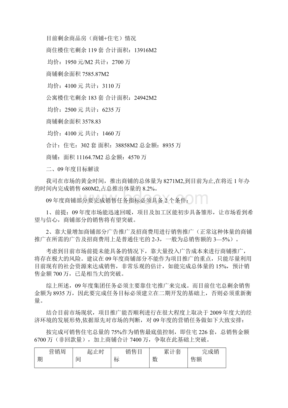 房地产项目销售年度营销计划2.docx_第3页