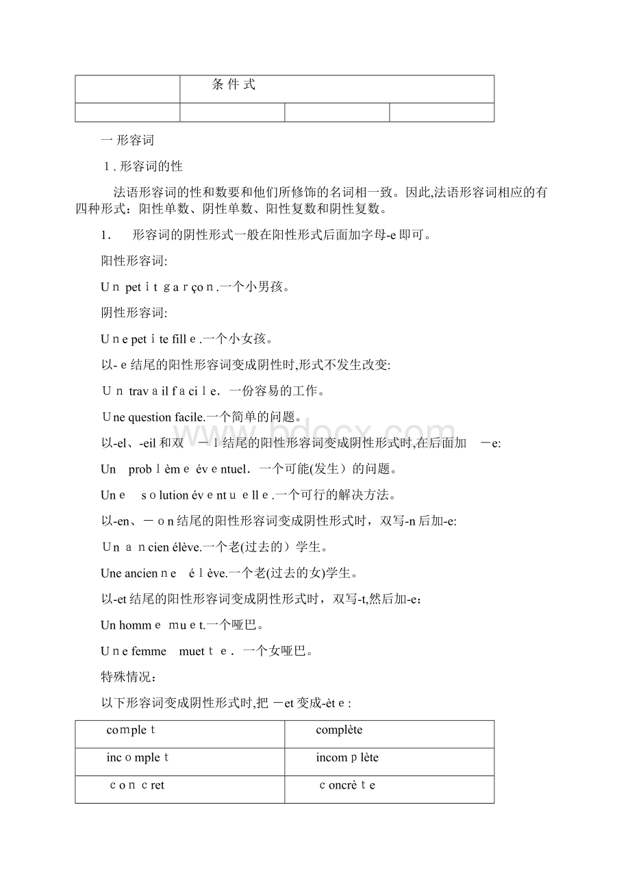 法语语法结构表.docx_第3页