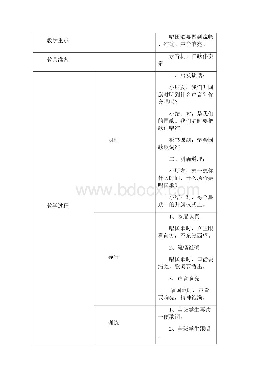 行规教案一年级第一学期.docx_第3页