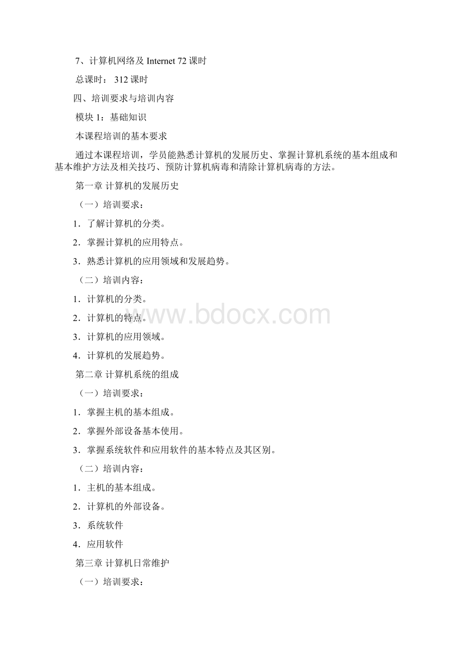 计算机操作员教学计划清单.docx_第2页