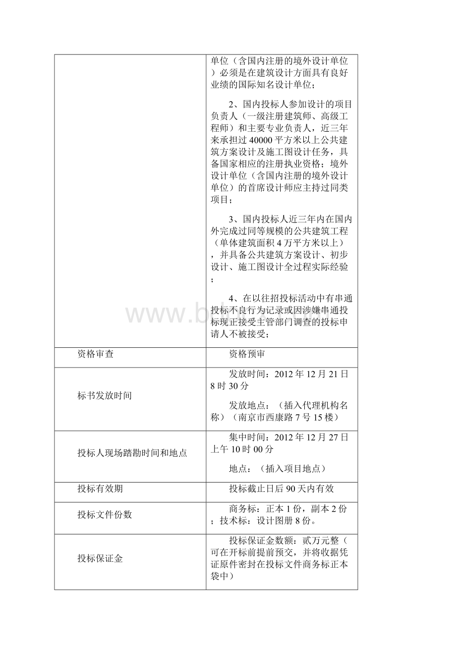 某某项目建筑方案规划招标文件.docx_第2页