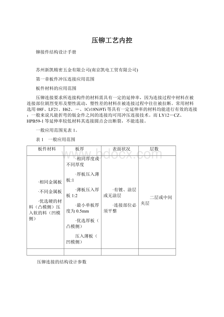 压铆工艺内控.docx