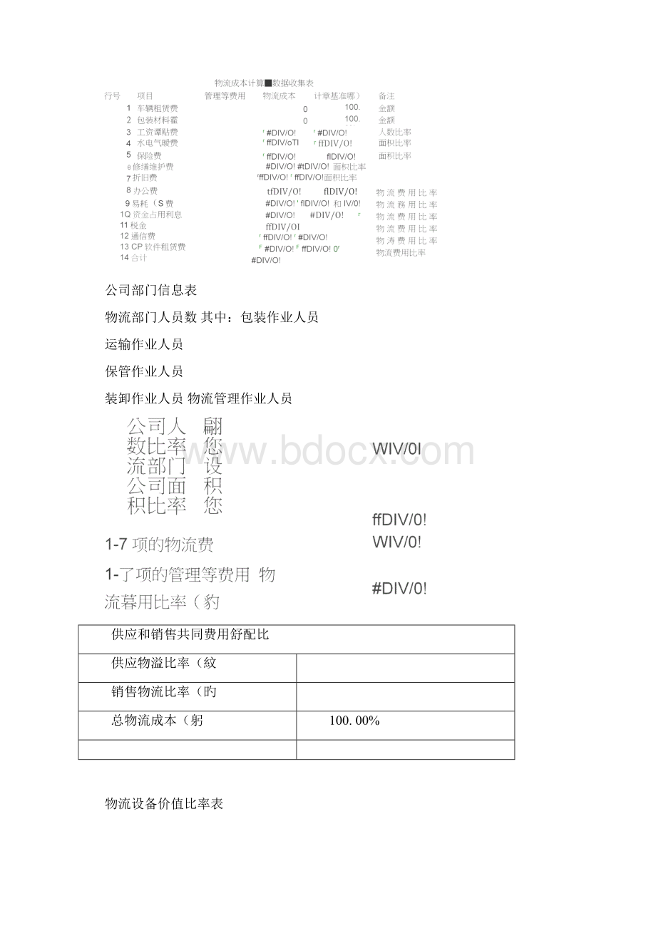 物流成本核算实验报告.docx_第3页