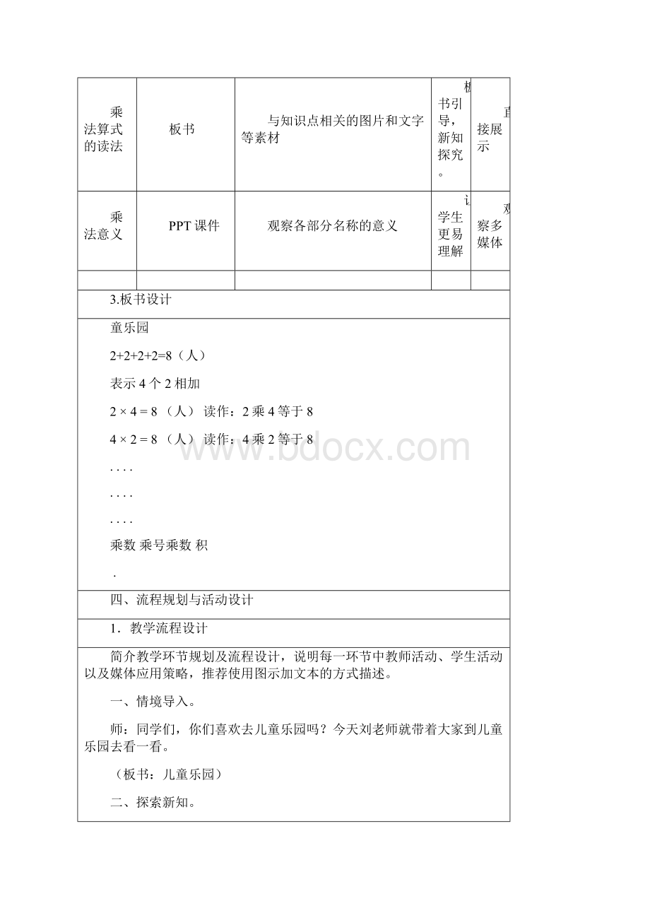 浙江省中小学教师信息技术应用能力提升工程信息化教学设计方案.docx_第3页