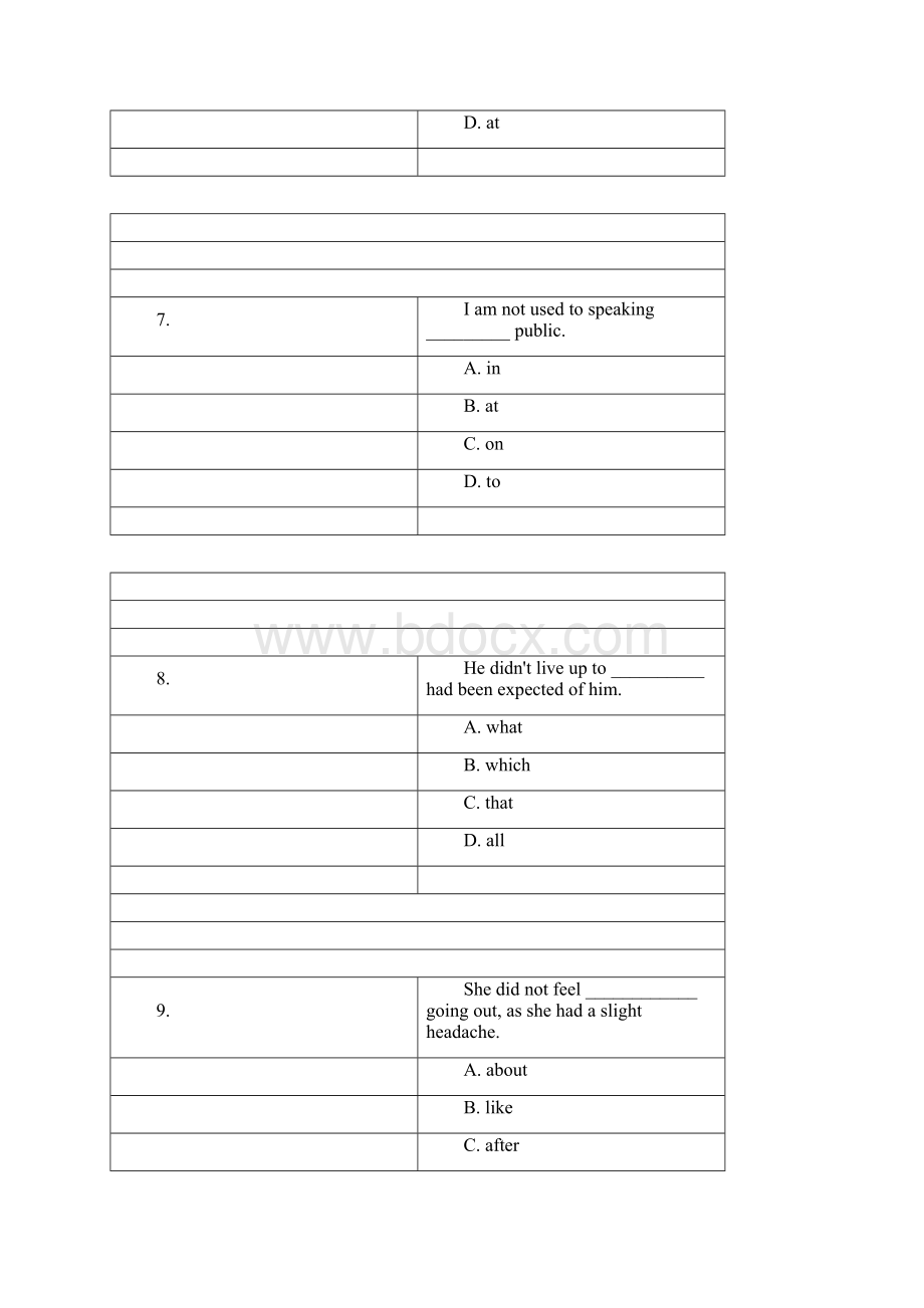 新视野大学英语选择题及答案.docx_第3页