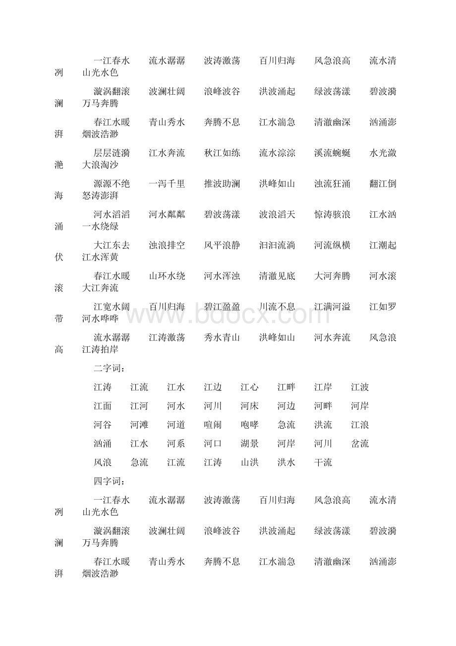 描写江河的好词doc.docx_第3页