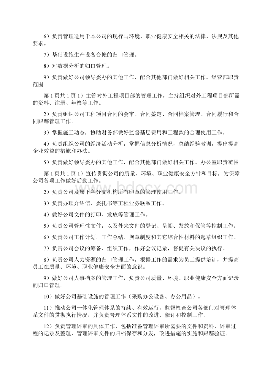 建筑施工企业岗位职责第一册.docx_第2页