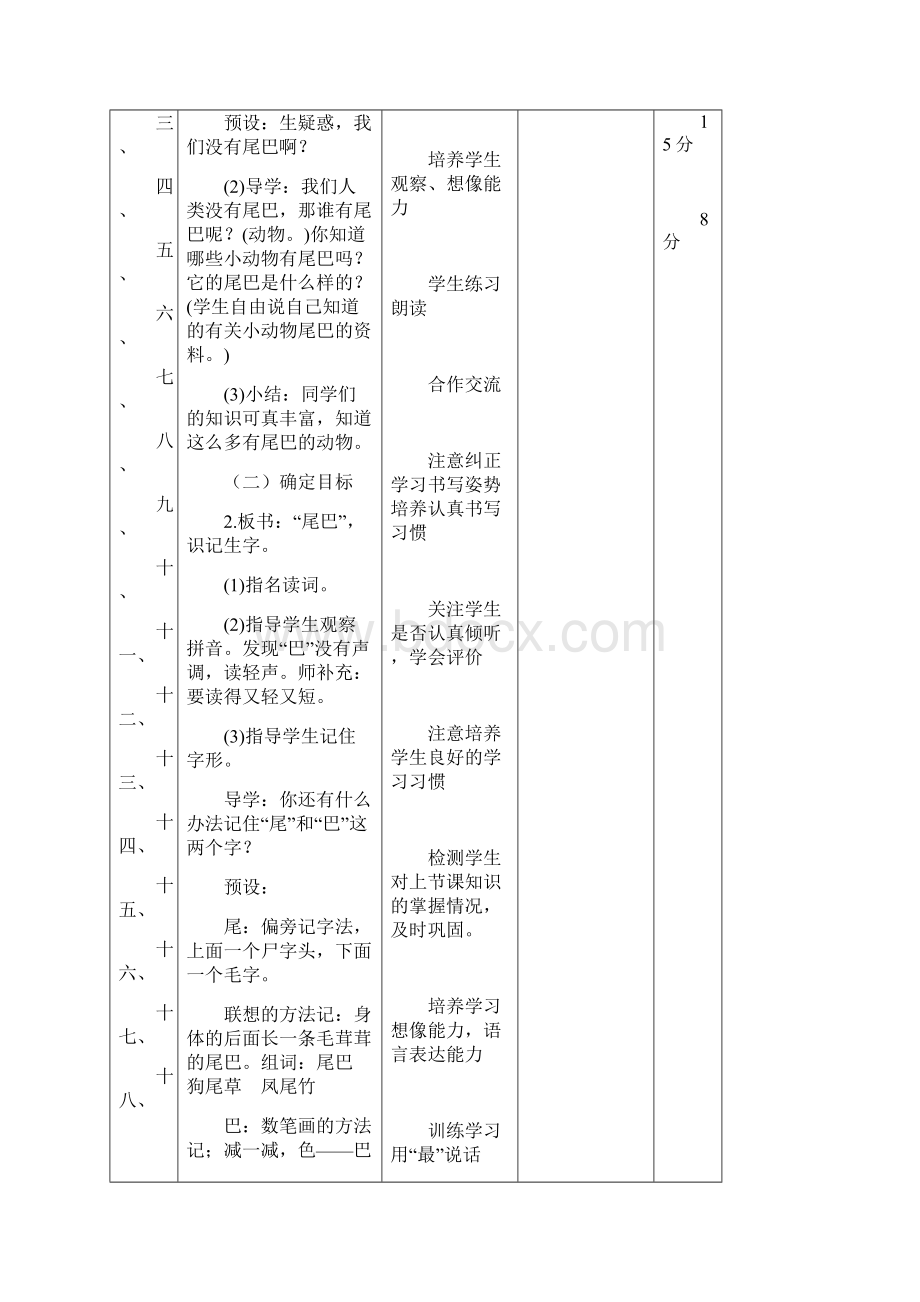 比尾巴教案一等奖 完整版.docx_第2页