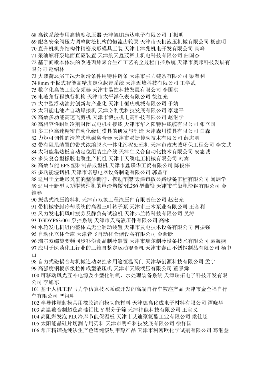 天津科技型中小企业技术创新资金项目第一批.docx_第3页