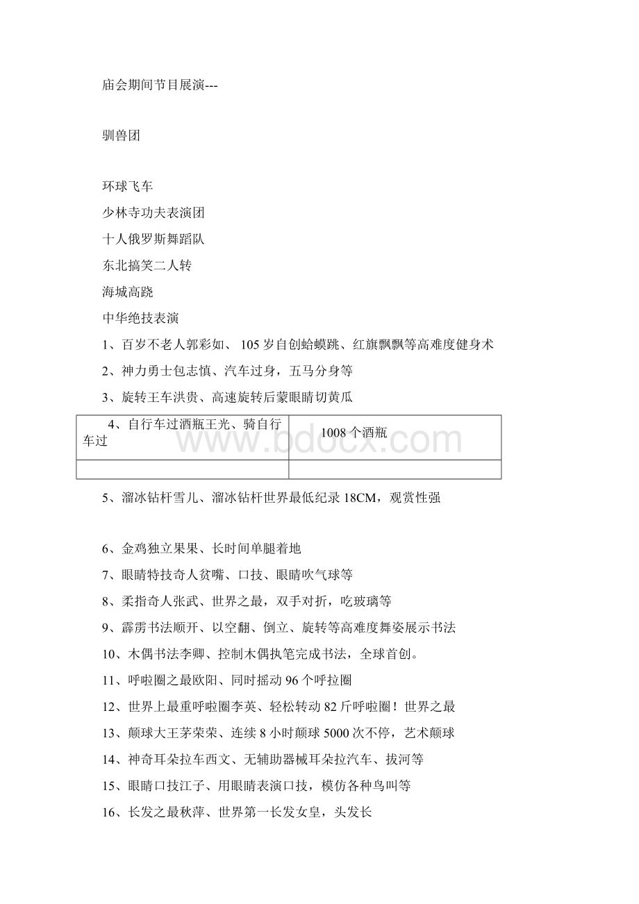 庙会活动策划方案执行安排.docx_第3页