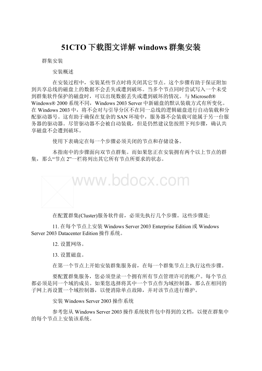 51CTO下载图文详解windows群集安装.docx_第1页