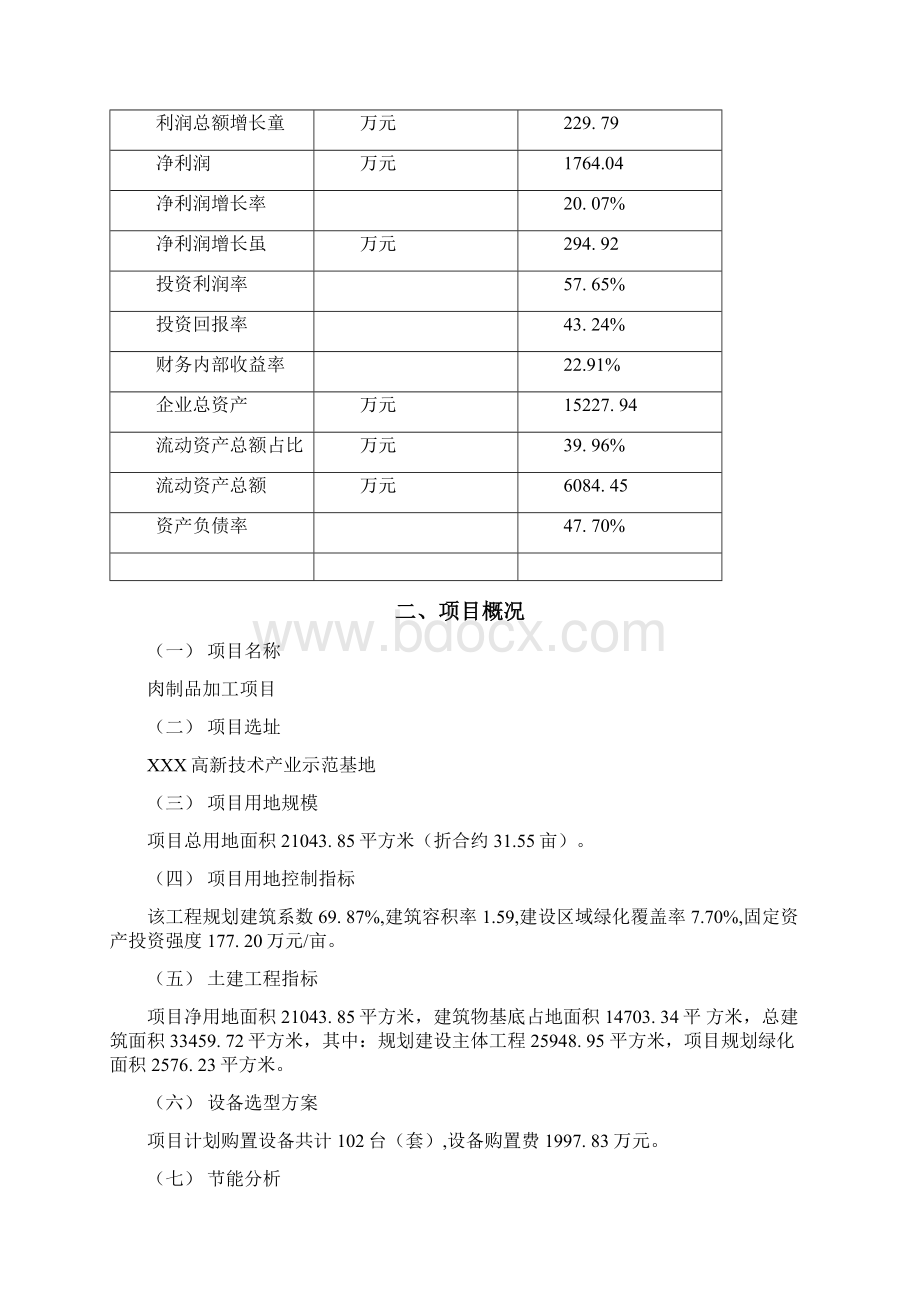 肉制品加工项目可行性研究报告.docx_第3页