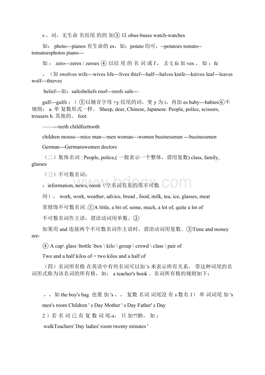 初中英语知识点总结大全文档.docx_第3页