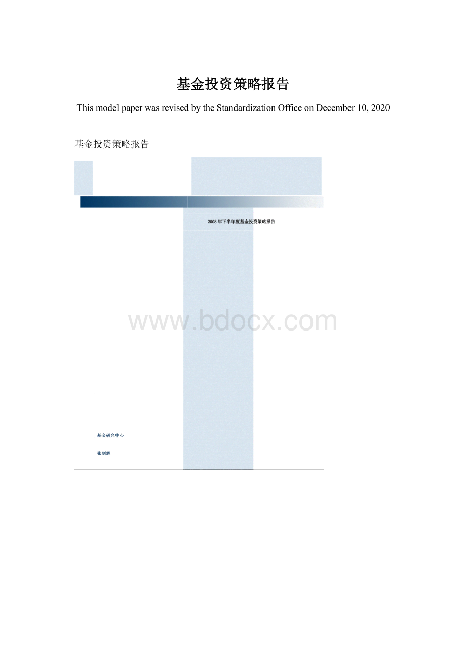 基金投资策略报告.docx_第1页