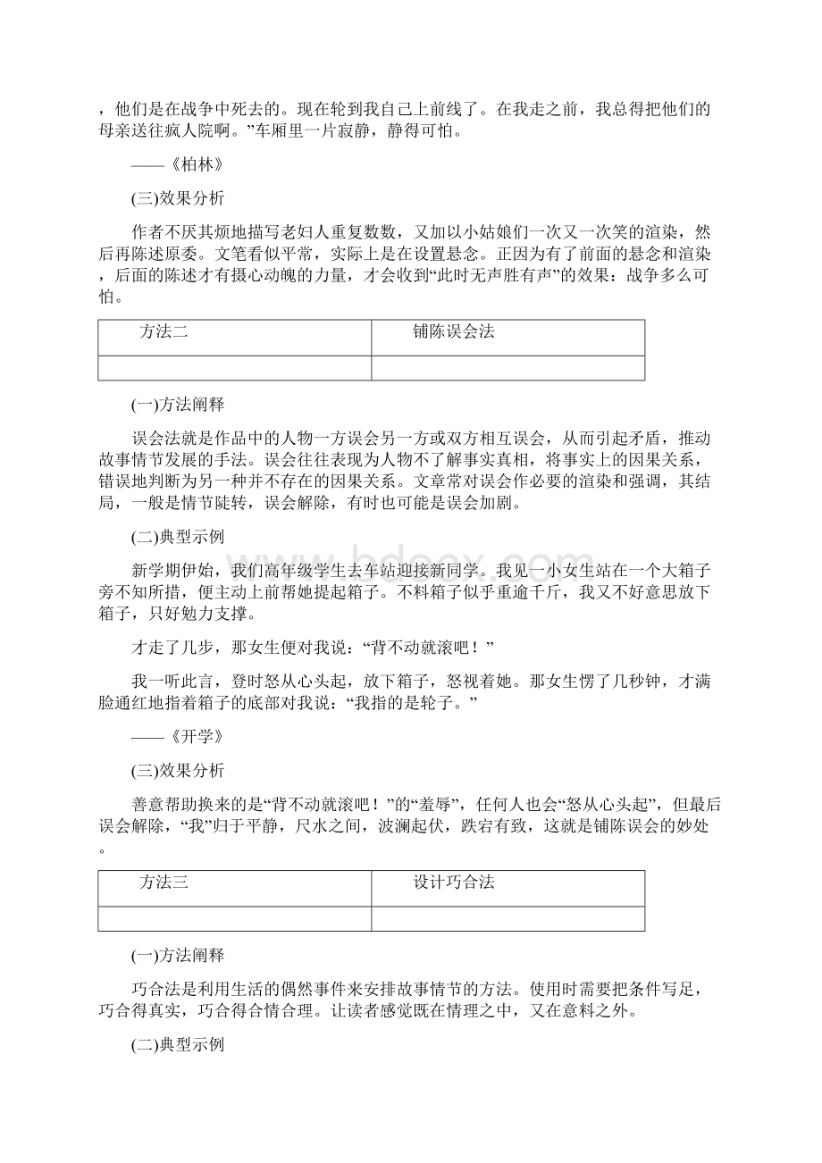 高中语文 作文专题技法指导表达交流4黄河九曲写事要有点波澜 新人教版必修1.docx_第2页