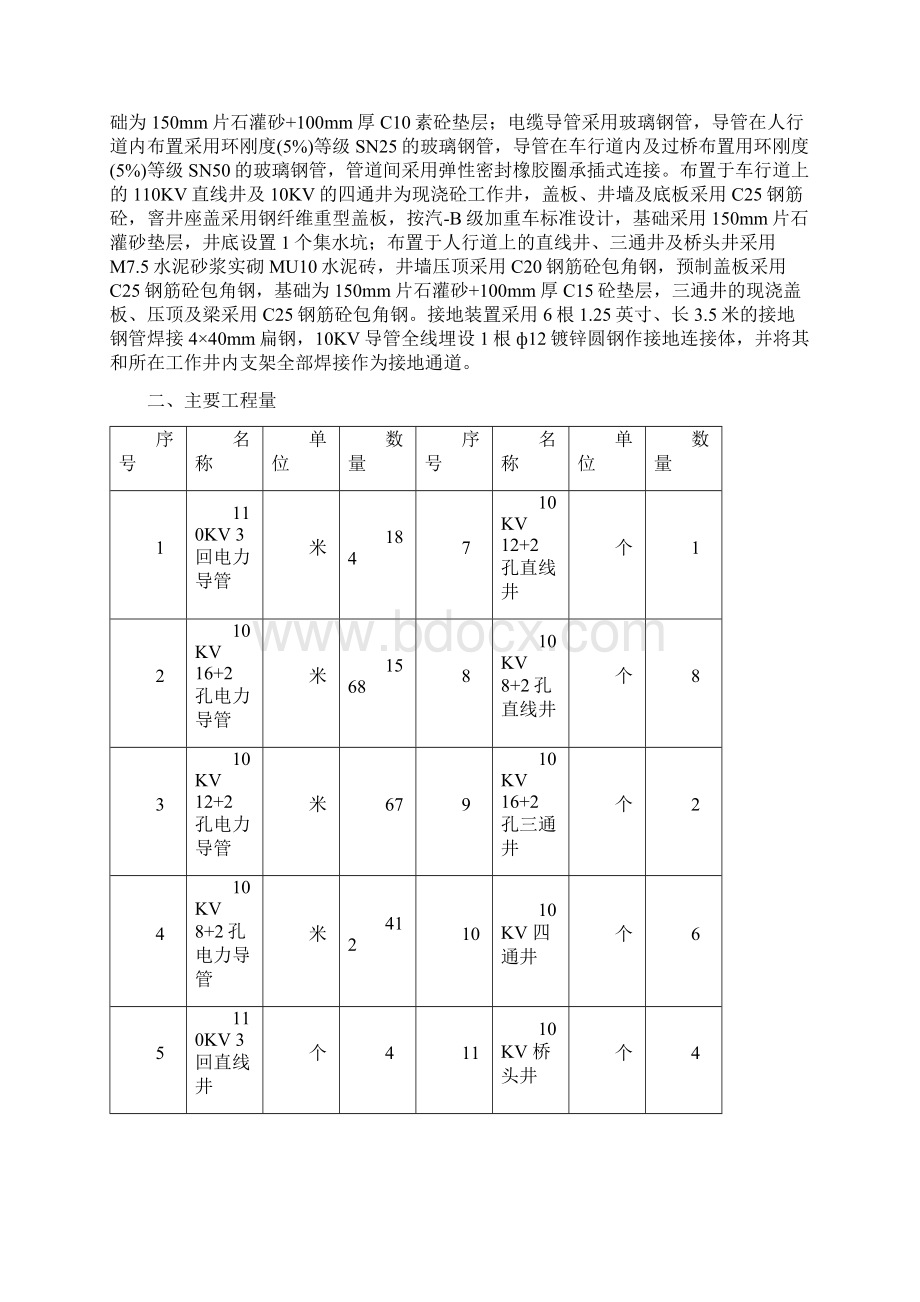 某项目电缆沟施工组织设计.docx_第2页