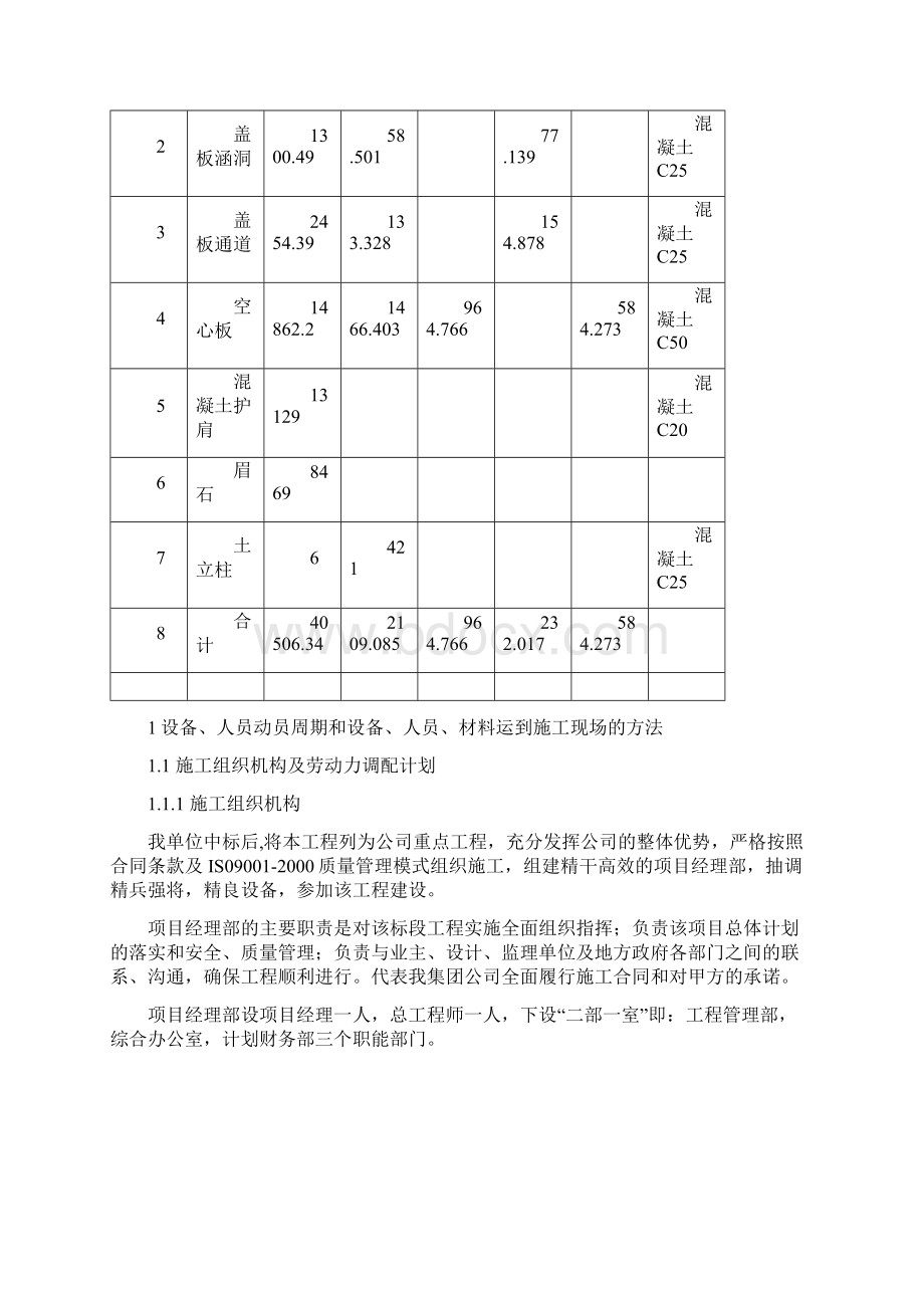 高速公路改扩建工程施工组织设计.docx_第3页