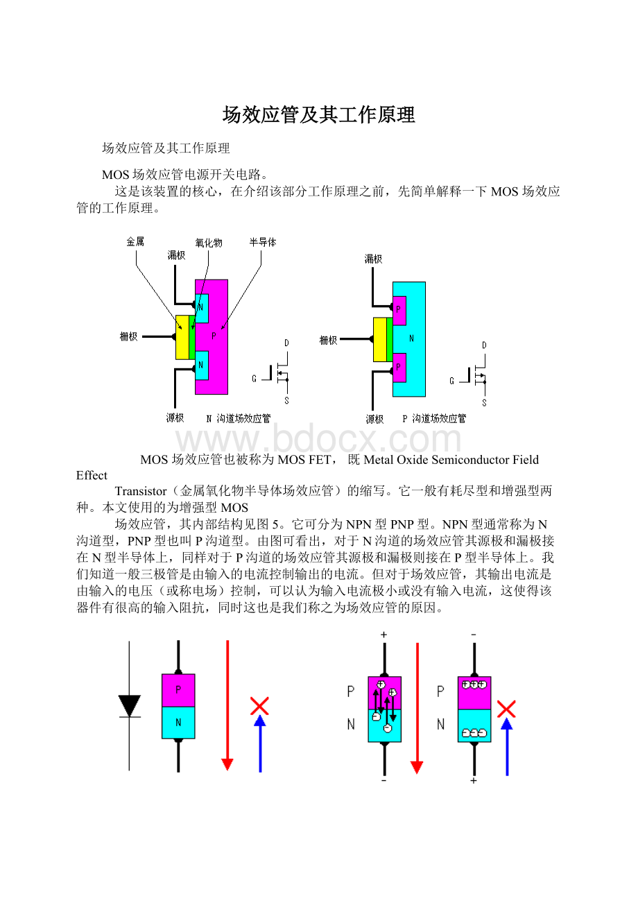 场效应管及其工作原理.docx