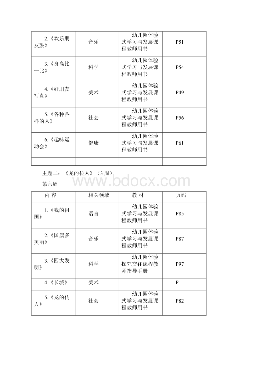 幼儿园大班上基本课程安排表.docx_第3页